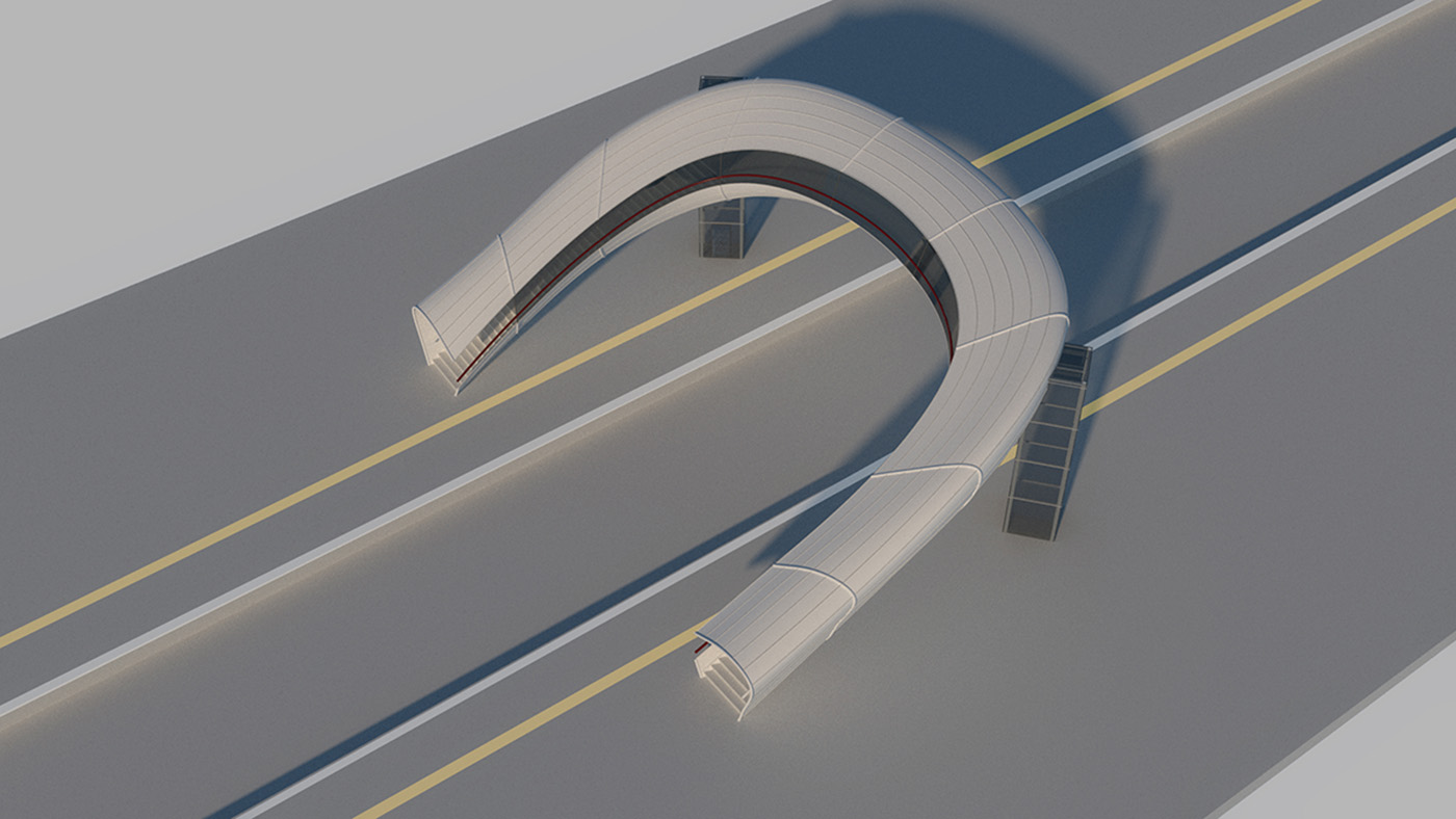 Railway Footbridge — 5