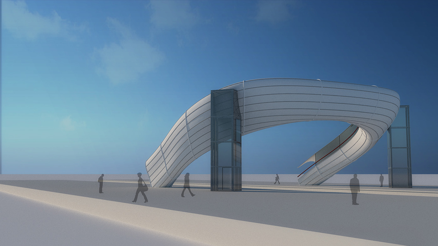 Railway Footbridge — 6