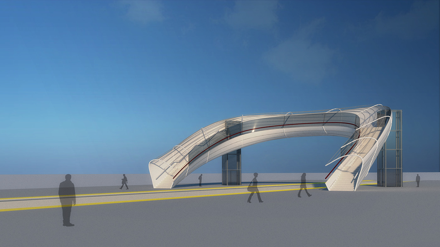 Railway Footbridge — 7