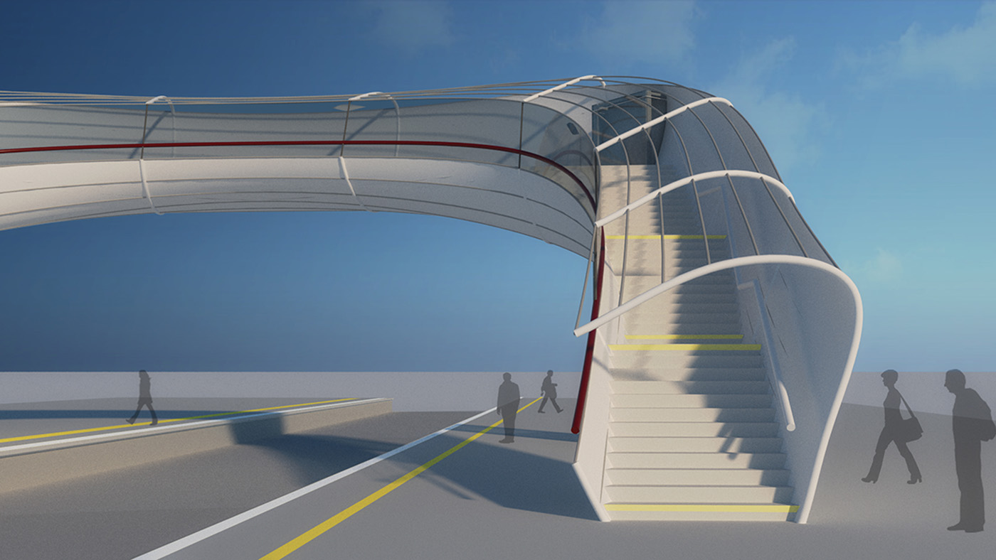 Railway Footbridge — 8