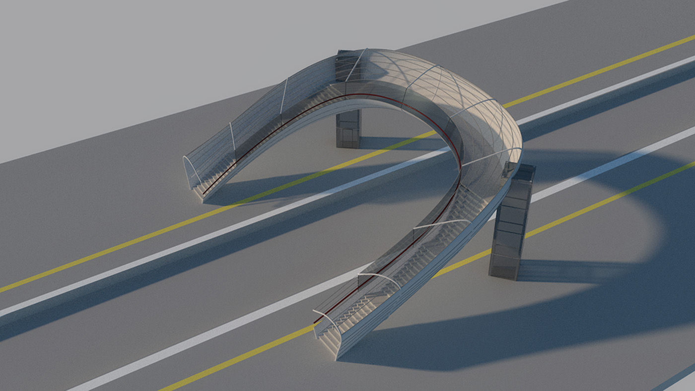 Railway Footbridge — 9